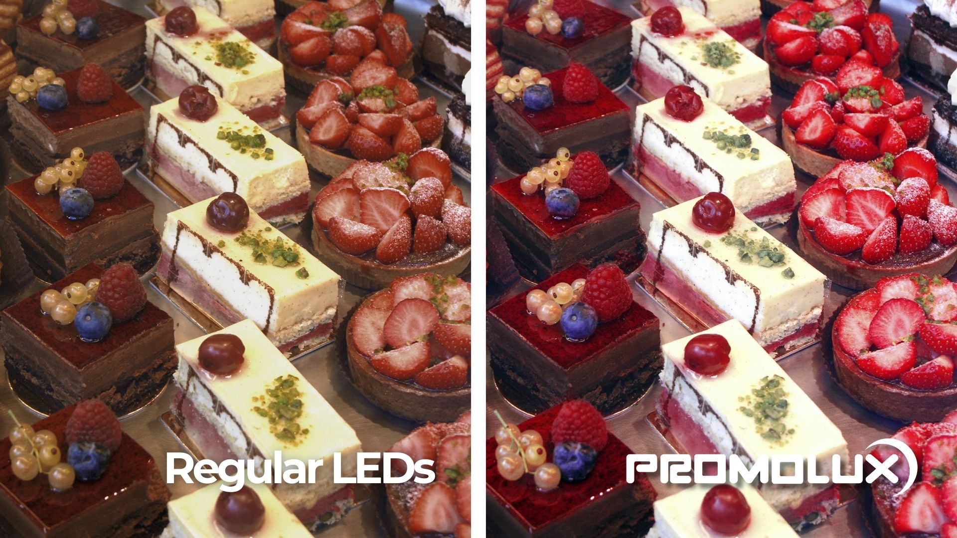 Food Lights for Bakery Displays